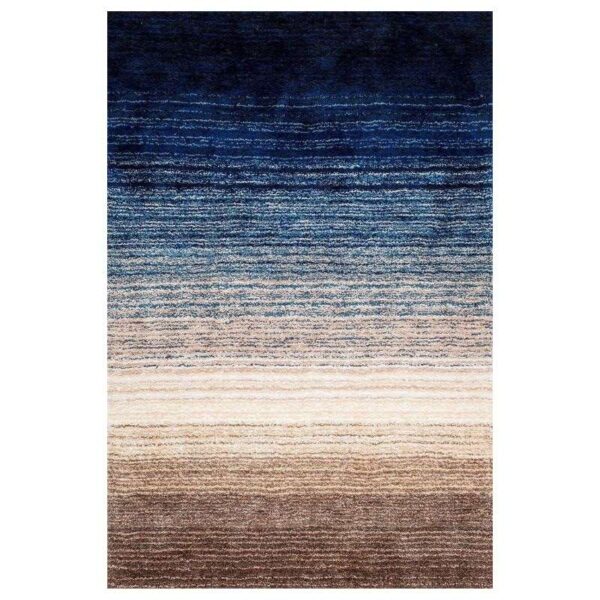 TAUKIR CARPETS (Size 5x7,feet) Handmade 3D Edge Collection Microfiber & Polyester Silk Touch Rugs, Color, Smoke - Image 4